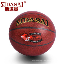 Ballon de match d&#39;entraînement de taille 7 d&#39;étudiants d&#39;école de basket-ball de sports promotionnels d&#39;usine